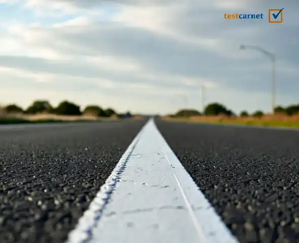 En una calzada con los dos sentidos separados por una línea continua, ¿está permitido girar a la izquierda?