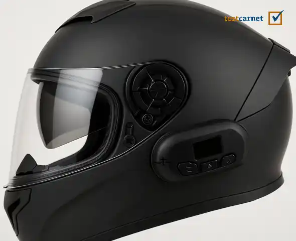 ¿Con qué fines se permite la utilización de un dispositivo inalámbrico homologado instalado en el casco de un conductor de motocicleta, siempre que no afecte a la seguridad de la conducción?