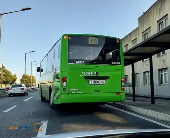 ¿Qué debe hacer al ver que el autobús pretende incorporase a la circulación?