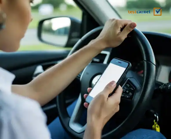 ¿Qué puede hacer para evitar los peligros que causa el uso del teléfono móvil durante la conducción?